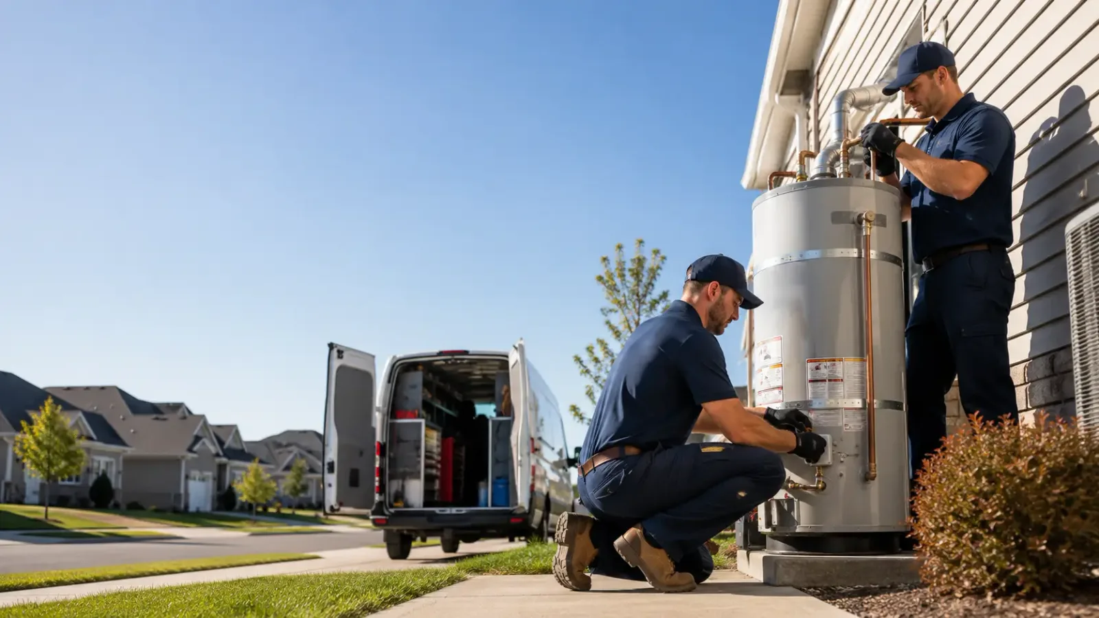 Water Heater Installation in Waterbury, VT